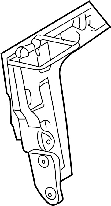 View 8941026004 Seat Back Frame (Right, Rear) Full-Sized Product Image
