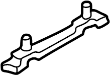View 6715126000 Roof Luggage Carrier Side Rail Bracket (Rear) Full-Sized Product Image
