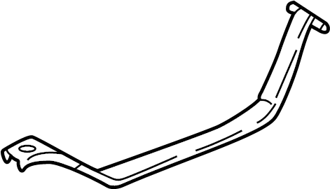 View 3121026350 Fuel Tank Strap Full-Sized Product Image