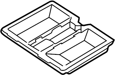 View 8577526000QE Trunk Floor Storage Box (Rear, Lower) Full-Sized Product Image