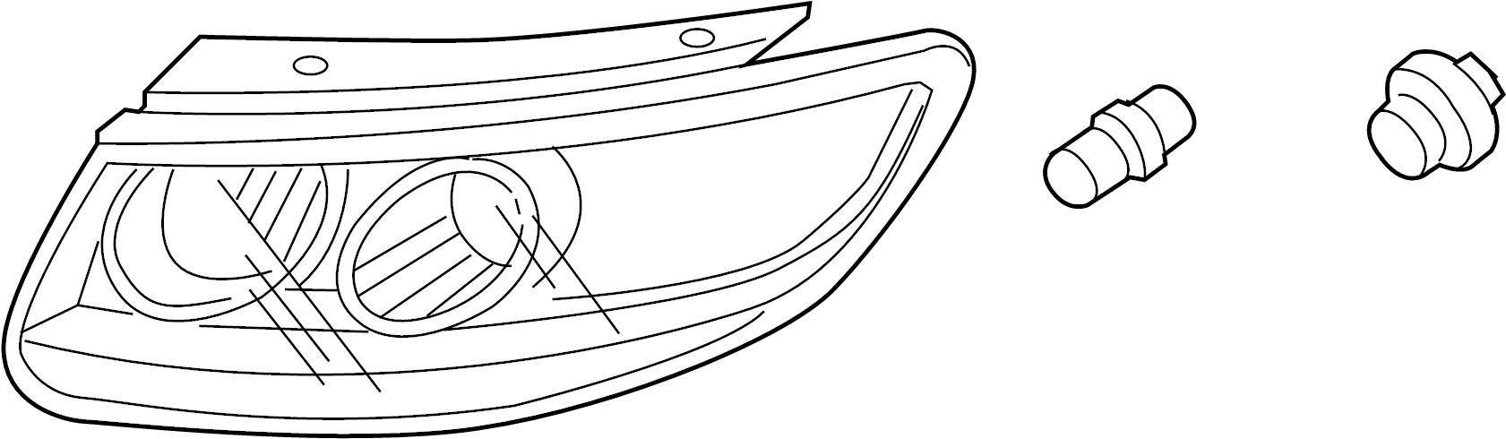 View 921020W060 Headlight Assembly (Right) Full-Sized Product Image
