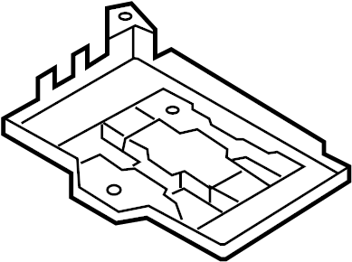 View 371502B000 Battery Tray Full-Sized Product Image