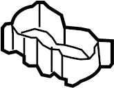 View 846800W002WK Console Cup Holder Full-Sized Product Image