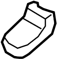 View 880972B200J9 Seat Track Cover (Front) Full-Sized Product Image