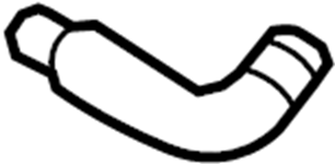 View 310360W000 Hose. Fuel. Filler. NECK.  Full-Sized Product Image