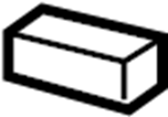 View 866532B000 Bumper Cover Bracket (Left, Rear, Upper, Lower) Full-Sized Product Image