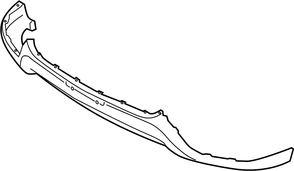View 865250W700 Valance Panel (Front, Lower) Full-Sized Product Image