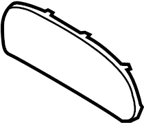 View 943602B000 Instrument Panel Lens Full-Sized Product Image