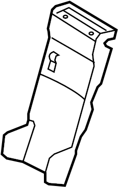 View 893230W500RAS Seat Back Panel (Left) Full-Sized Product Image