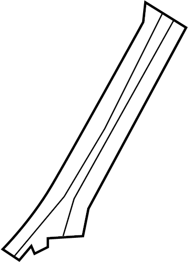 View 858200W010SH Body A-Pillar Trim Panel (Right, Front) Full-Sized Product Image