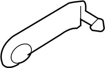 View 826512B000 Exterior Door Handle Full-Sized Product Image