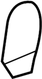 View 8173926000 Liftgate Bump Stop Full-Sized Product Image