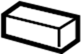 View 866562B700 Bumper Cover Bracket (Left, Rear, Upper, Lower) Full-Sized Product Image