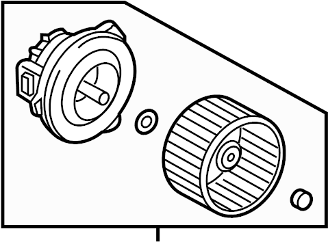 View 97945B8000 HVAC Blower Motor Full-Sized Product Image