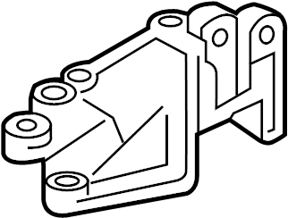 View 452113B872 Automatic Transmission Mount Full-Sized Product Image