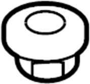 View 1327706887B Floor Pan Heat Shield Nut Full-Sized Product Image