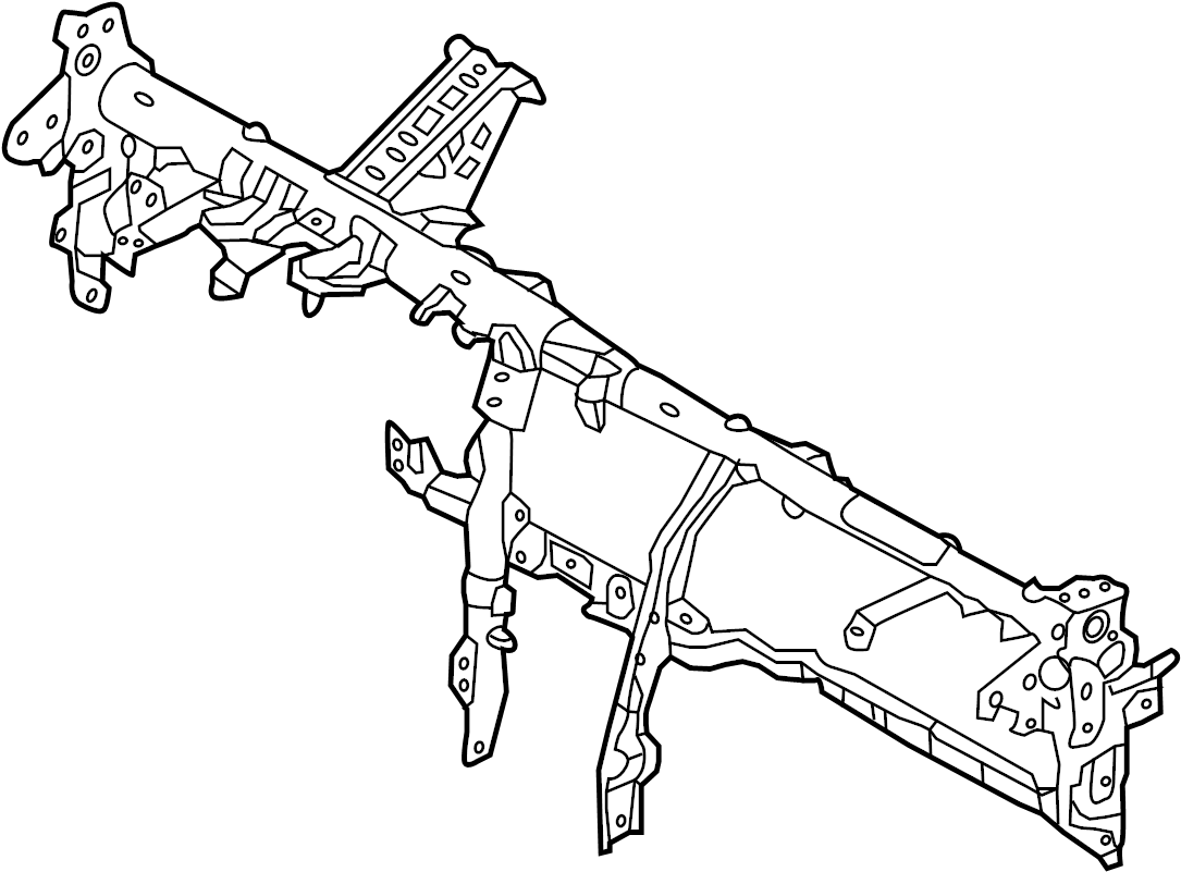 View 844104Z000 Instrument Panel Crossmember Full-Sized Product Image