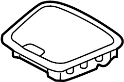 View 847454Z000NBC Instrument Panel Storage Compartment (Front) Full-Sized Product Image