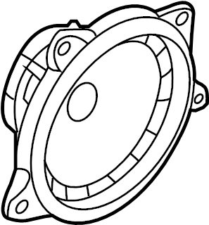 View 963304Z000 Speaker (Front, Rear) Full-Sized Product Image