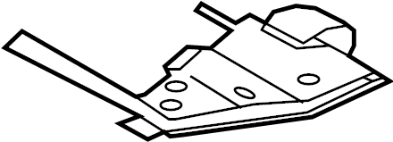 View 881974Z010 VENTILATION ASSY-FR SEAT CUSH Full-Sized Product Image