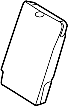 View 89900B8220ZZH Seat Armrest (Rear) Full-Sized Product Image
