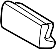 View 89905B8210R6X Seat Armrest (Left, Lower) Full-Sized Product Image