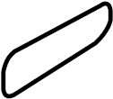 View 837242W000RYN Door Interior Trim Panel Cap (Rear) Full-Sized Product Image