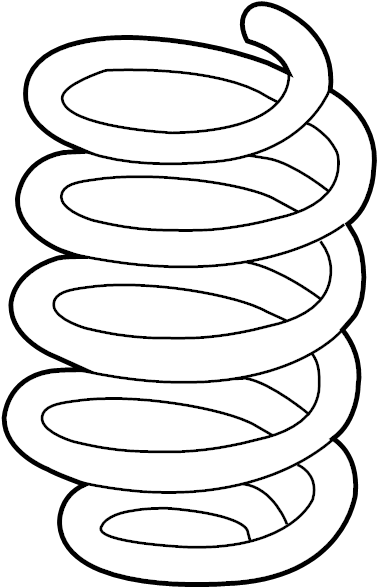 View 553502W270 Coil Spring (Rear) Full-Sized Product Image