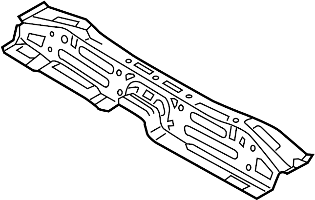 View 65521B8000 Floor Pan (Front, Rear) Full-Sized Product Image