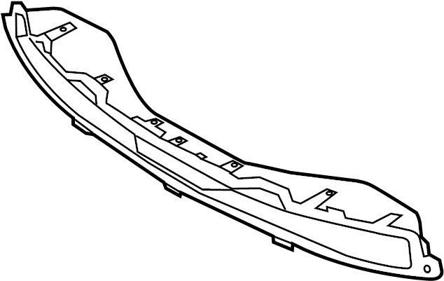 View 866314Z500 Bumper Impact Bar (Rear) Full-Sized Product Image