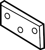 View 86519S2000 License Plate Bracket (Front) Full-Sized Product Image