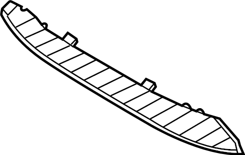 View 86530S2620 Grille - Bumper. (Front) Full-Sized Product Image