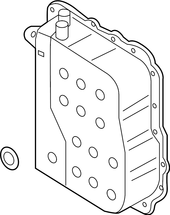 View 452804G600 Automatic Transmission Cover Full-Sized Product Image