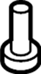 View 31129C5006 Floor Pan Heat Shield Clip (Front) Full-Sized Product Image