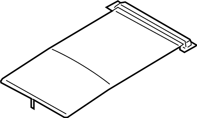 View 81670S1010YYU Sunroof Cover Full-Sized Product Image