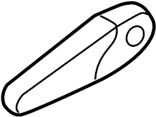 View 889004J030CS6 Seat Armrest (Left, Front) Full-Sized Product Image