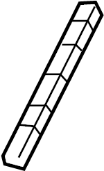 View 858184D000 A-PILLAR FMH BRKT,RH Full-Sized Product Image