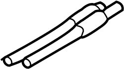 View 975453J000 Hose - Heater.  Full-Sized Product Image