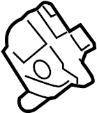 View 979423J000 HVAC Blend Door Actuator Full-Sized Product Image