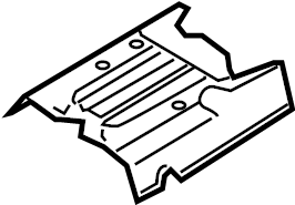 View 651162B000 Seat Track Reinforcement Full-Sized Product Image