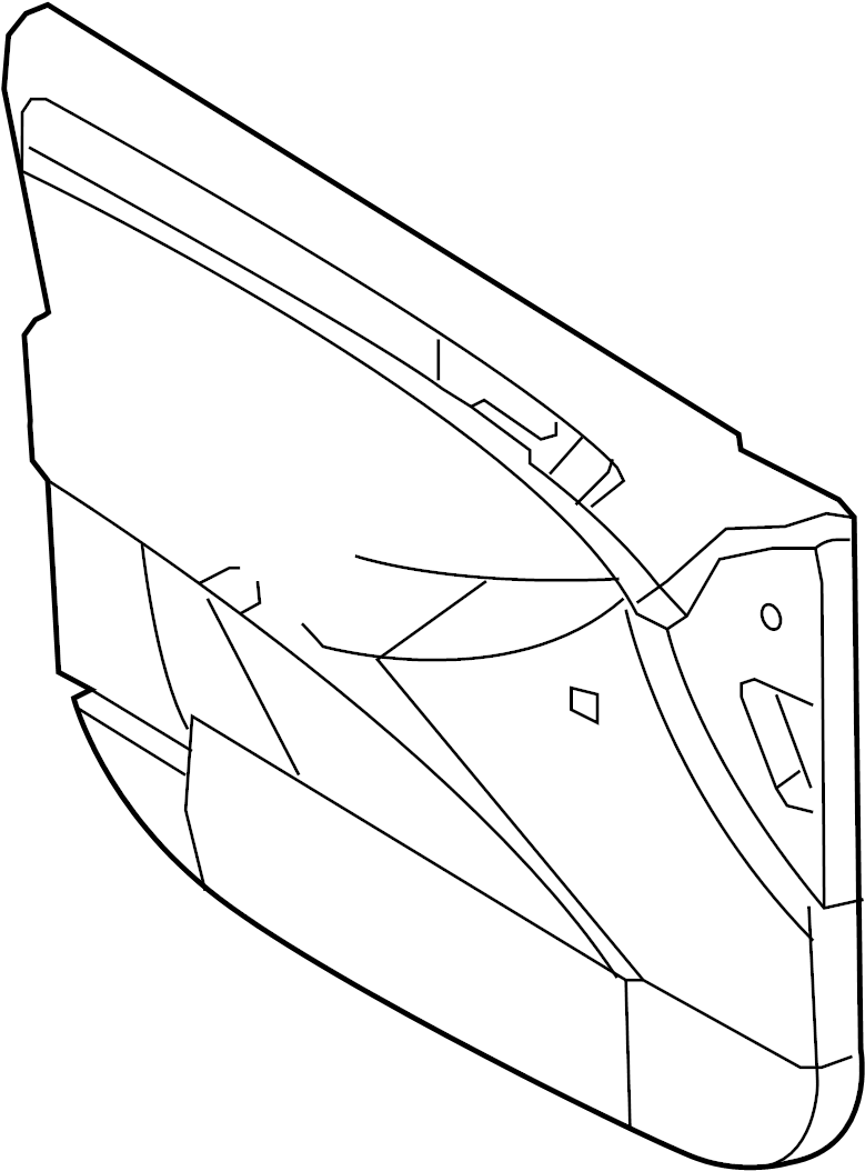 View 823013J150OR Door Interior Trim Panel (Left, Front) Full-Sized Product Image