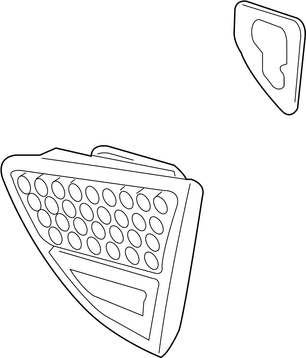 View 924063J150 Tail Light Assembly (Right, Rear) Full-Sized Product Image