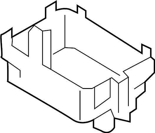 View 91955G9900 Fuse and Relay Center Cover (Lower) Full-Sized Product Image
