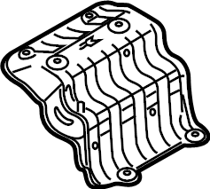 View 28796J5000 Shield. Heat. (Right, Rear) Full-Sized Product Image