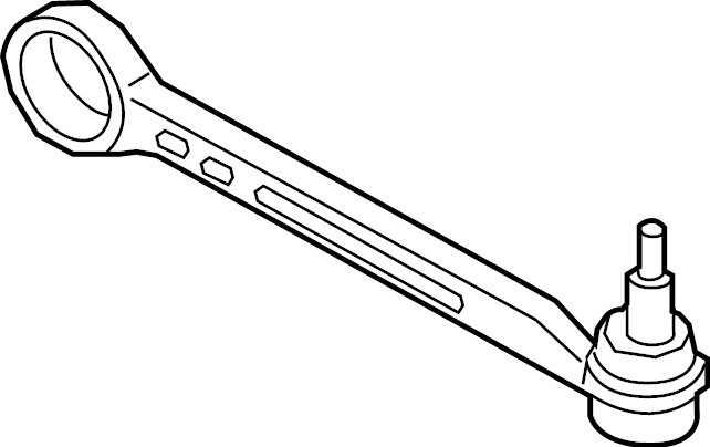 View 54500J5000 Arm. Lateral. Control. Ball. Suspension. (Front) Full-Sized Product Image