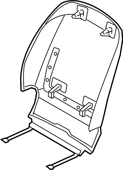 View 88390G9100NNB Seat Back Panel (Left, Front, Rear) Full-Sized Product Image