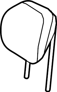 View 88700G9020TKE Headrest (Front) Full-Sized Product Image