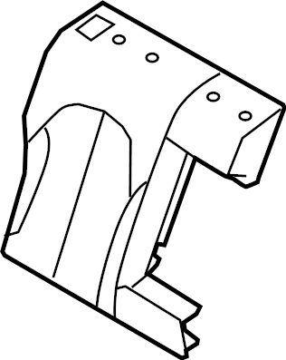 View 89460G9021XK9 Seat Back Cushion Cover (Right, Rear) Full-Sized Product Image