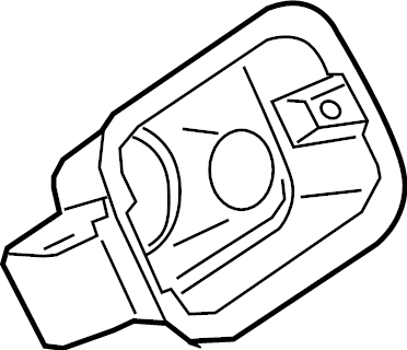 View 81595G9001 Fuel Filler Housing Full-Sized Product Image
