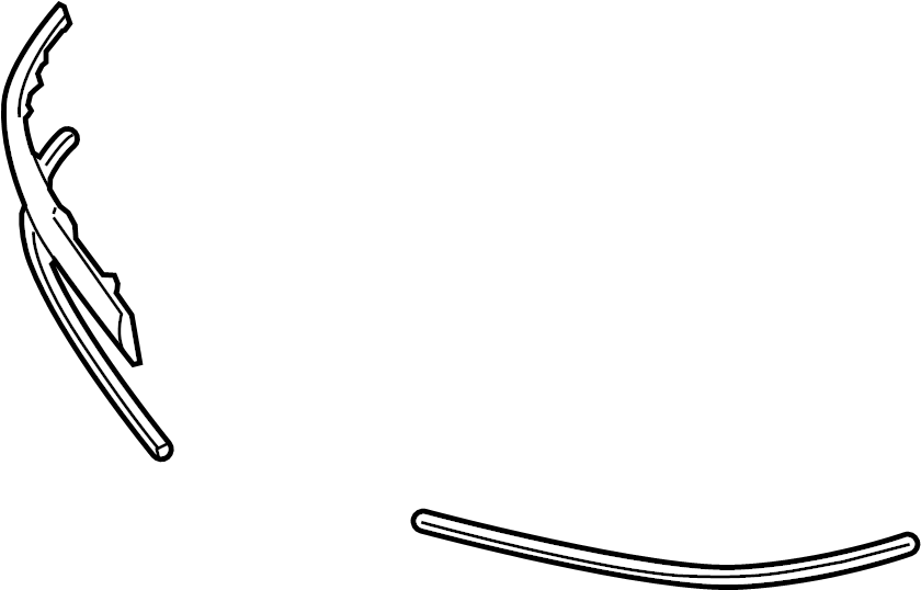 View 865763M000 Bumper Trim (Right, Front, Lower) Full-Sized Product Image